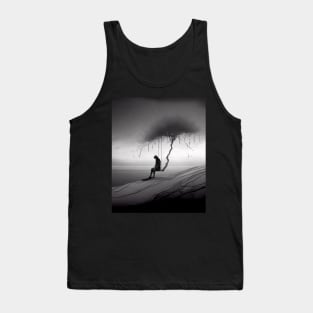 Courage to Change: Moving Gun Control Forward for Our Children on a Dark Background Tank Top